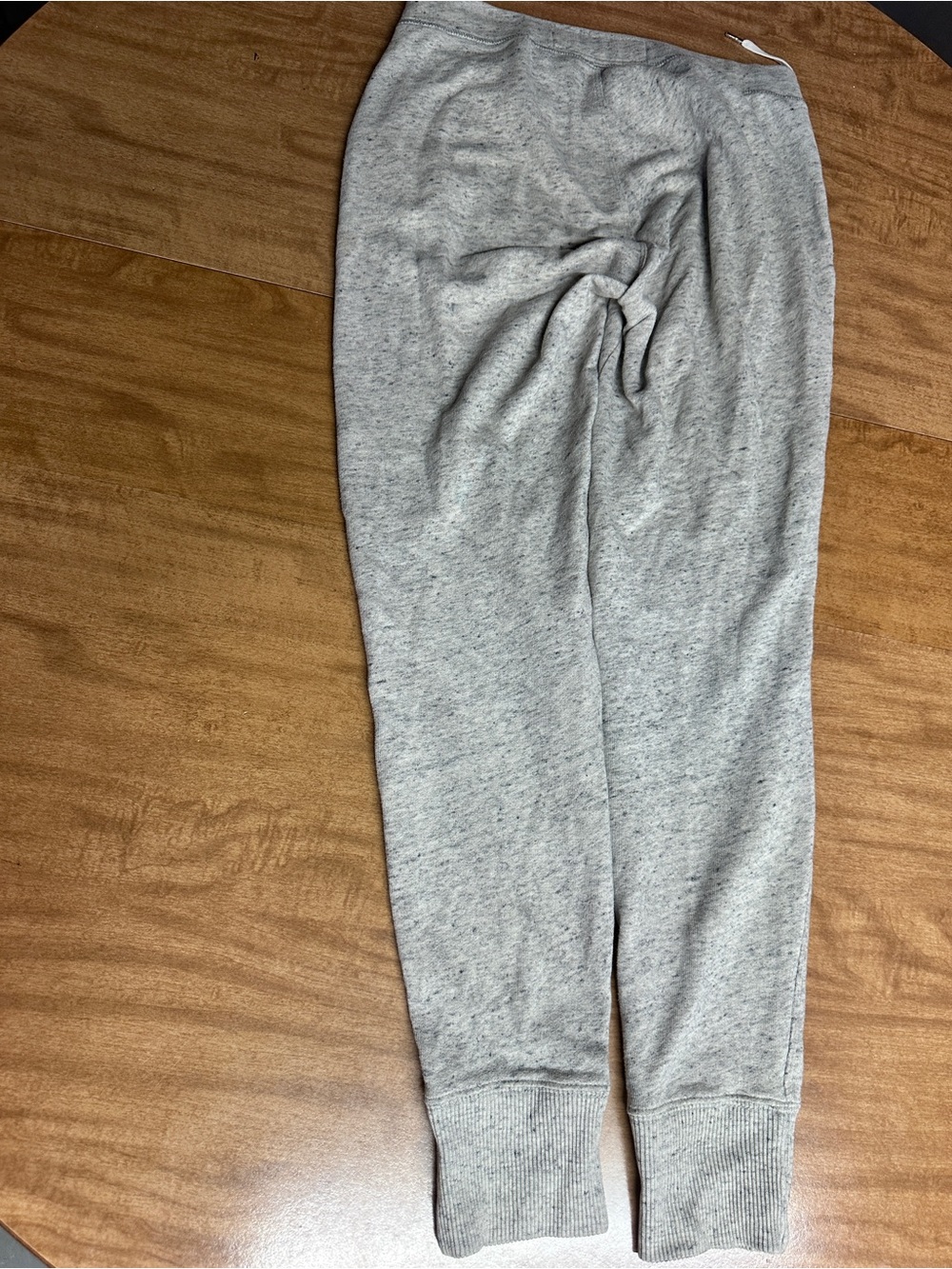 Abercrombie Light Gray Heather Jogger Sweatpants - Picture 3 of 4